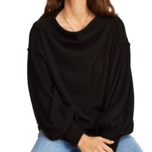 FREE PEOPLE ROUND NECK WOMEN'S SWEATER SIZE L